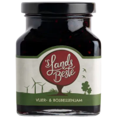 Productfoto Vlier &amp; Bosbessen jam