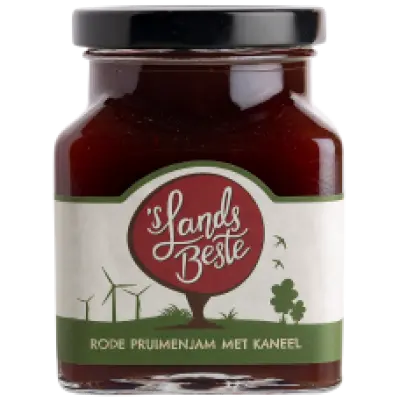 Productfoto Rode pruimen jam (kaneel)