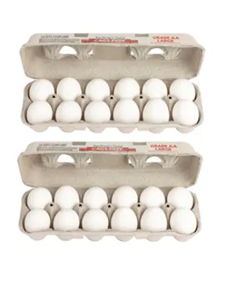 Productfoto Vrije uitloopeieren 24 stuks