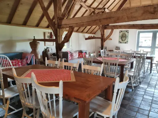 Afbeelding De Klaproos boerderijwinkel terras