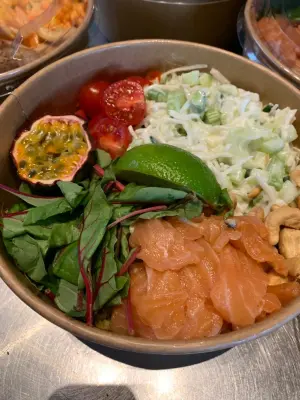 Productfoto Bowl met Gerookte Zalm