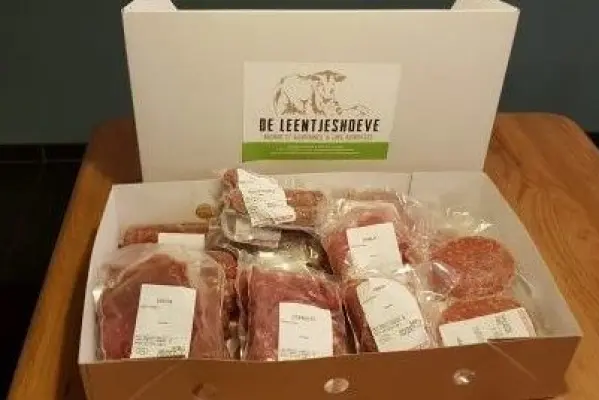 Productfoto Leentjeshoeve Luxe Rundvlees pakket Variatie 2 en 4 personen - 4500