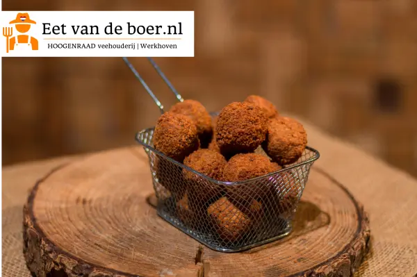 Productfoto Bitterballen frituur (per doosje á 18 stuks)