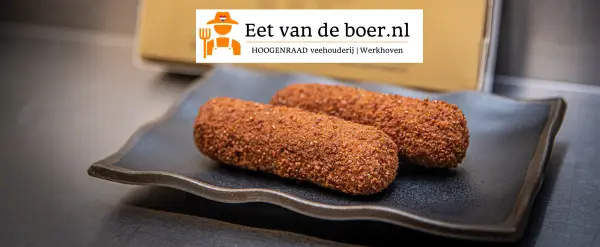 Productfoto Kroketten frituur (per doosje á 6 stuks)