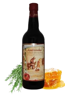 Productfoto Ambrosius Honingkruidenwijn Rood