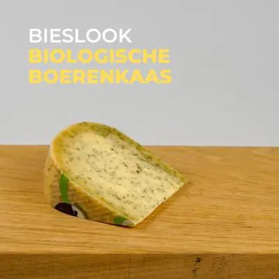 Productfoto Biologische boerenkaas Bieslook koe 300 gram