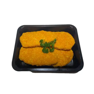 Productfoto Gepaneerde kipgehakt schnitzel