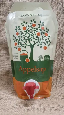 Productfoto 100% puur appelsap van Elstar appels 1,5 liter (zonder toevoegingen)