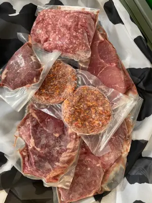 Productfoto Rundvlees van eigen koeien