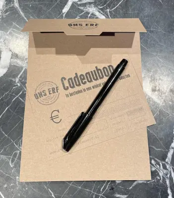 Productfoto Cadeaubon à €15