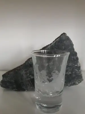 Productfoto Shotglas 6 X 3.4 cl gegraveerd logo