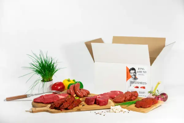 Productfoto 4-Persoons rundvleespakket - klein
