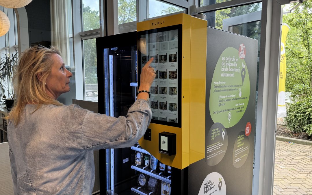 Lekkerder bij de Boer lanceert de Lekkerder bij de Boerderijautomaat