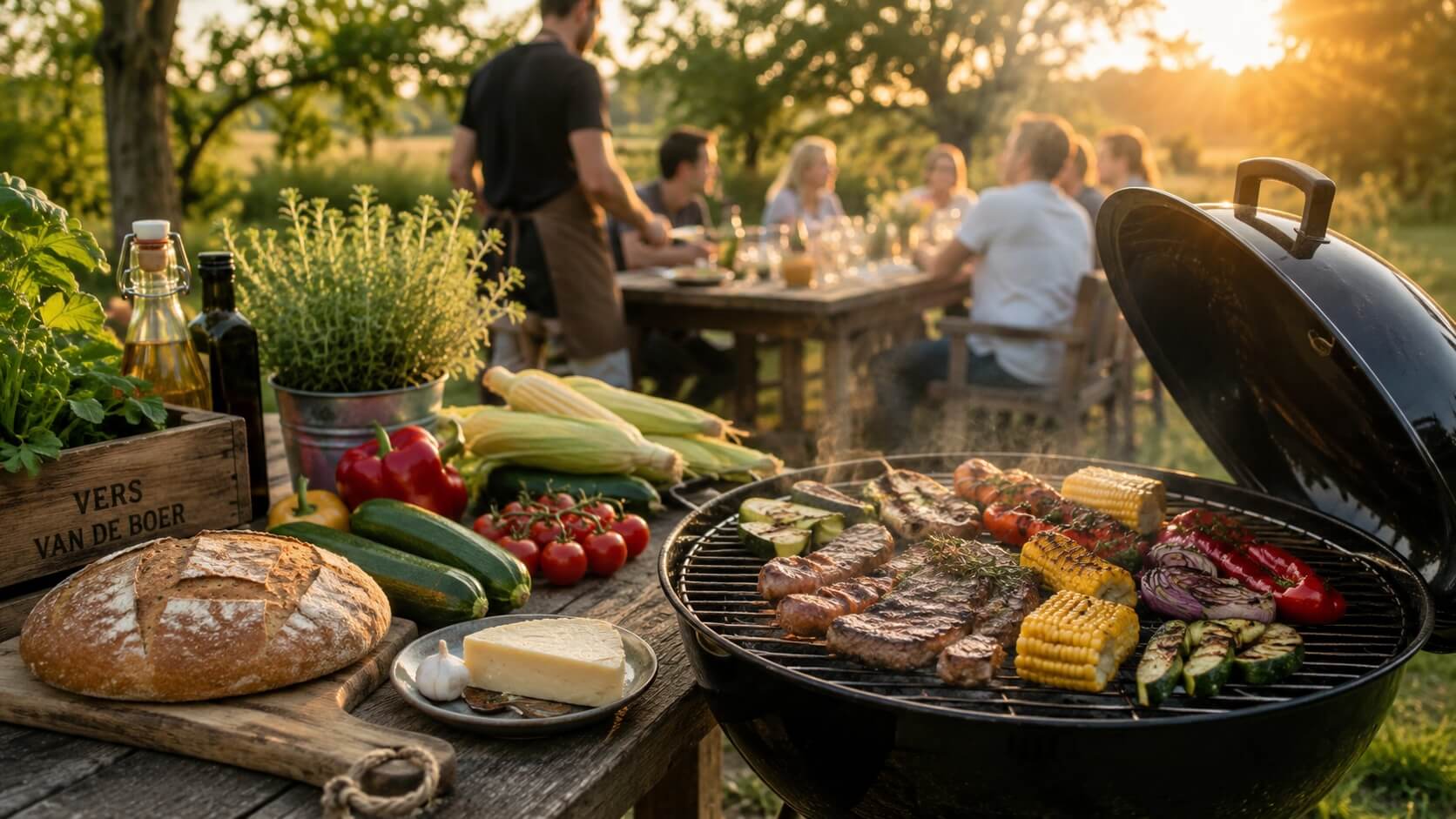 Buiten eten begint bij de boer: zo wordt barbecueën nóg lekkerder