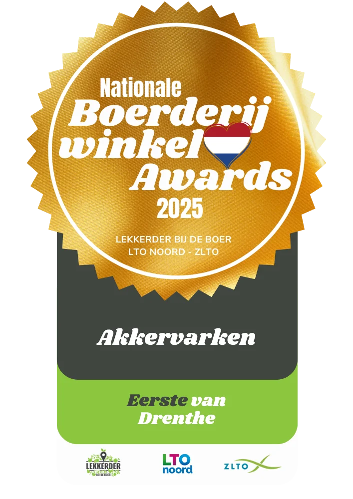 Winnaar Boerderijwinkel Awards 2025 | Provincie Drenthe | Klik voor de complete uitslag