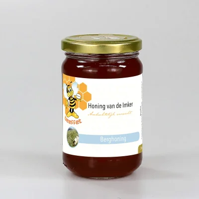 Productfoto Berghoning, Pure rauwe honing (Spanje) 350g