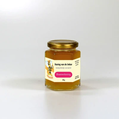 Productfoto Bloemenhoning, Pure rauwe honing (Denemarken) 50g