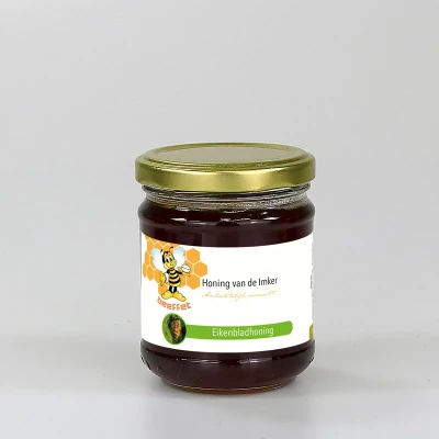 Productfoto Eikenbladhoning, Pure rauwe honing (Spanje) 250g