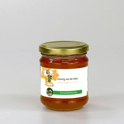 Productfoto Korianderhoning, Pure rauwe honing (Bulgarije) 250g