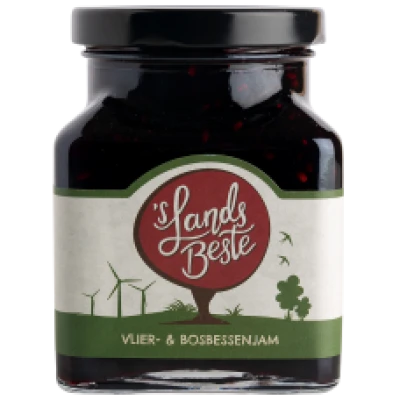 Productfoto Vlier &amp; Bosbessen jam