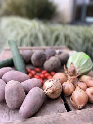 Productfoto Groentebox of groentetas abonnement Bij Ons boerderijwinkel