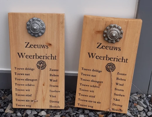 Productfoto Zeeuws weerbericht