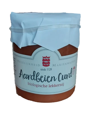 Productfoto Biologische Aardbeien Curd - Heerlijkheid Mariënwaerdt