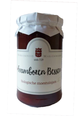 Productfoto Biologische frambozen bessen moestuinjam - Heerlijkheid Mariënwaerdt