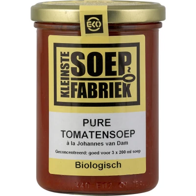 Productfoto Biologische pure tomatensoep