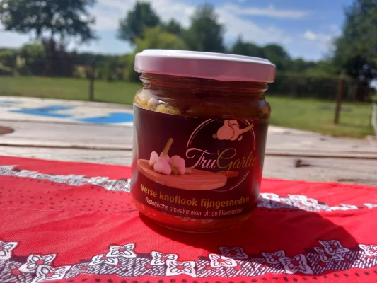 Productfoto Verse knoflook fijngesneden