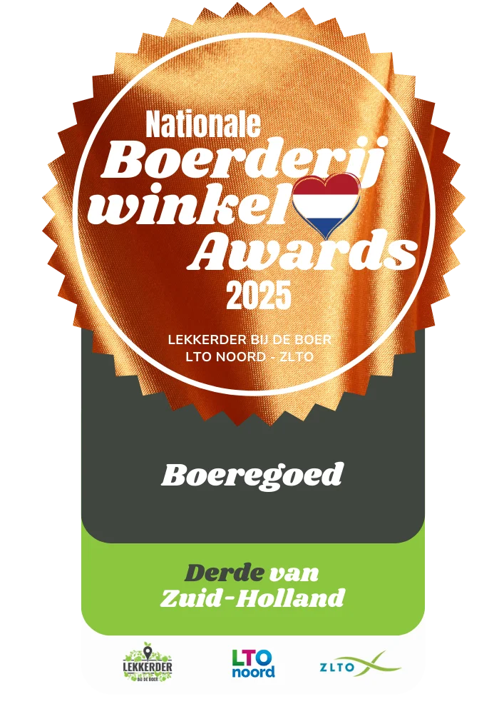 Winnaar Boerderijwinkel Awards 2025 | Provincie Zuid-Holland | Klik voor meer