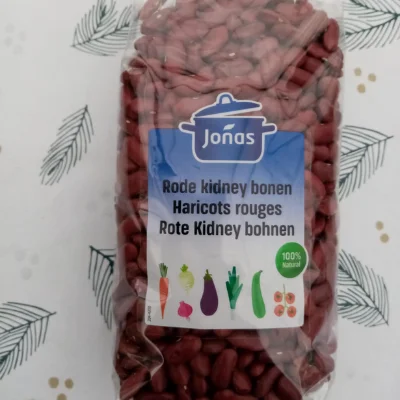 Productfoto Peulvruchten Red kidney bonen gedroogd 500 gr.