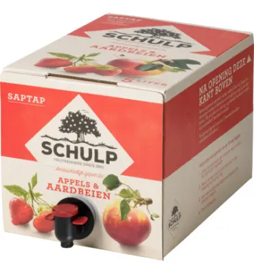 Productfoto Sap Tap 5 liter  Appel / Aardbei