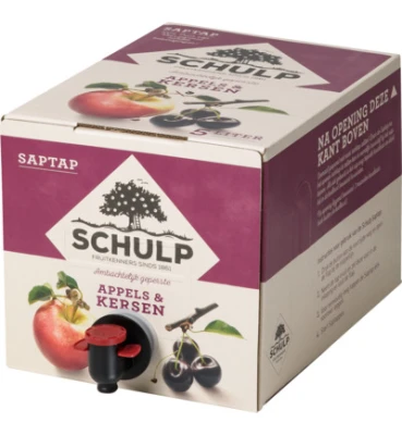 Productfoto Sap Tap 5 liter  Appel / Kers