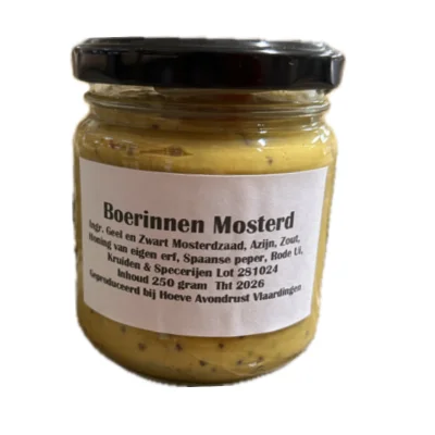 Productfoto Mosterd boerinnen