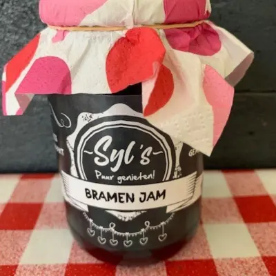 Productfoto Jam van Syl  bramen