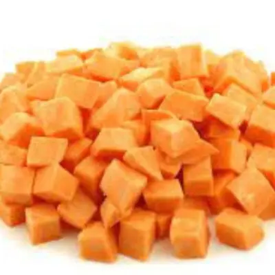 Productfoto Zoete Aardappel blokjes 400 gram