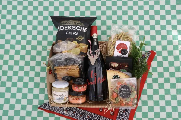 Productfoto Kerstpakket! Smikkelboer! (wijn)