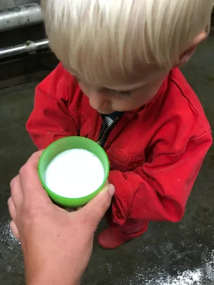 Productfoto Rauwe melk biodynamisch