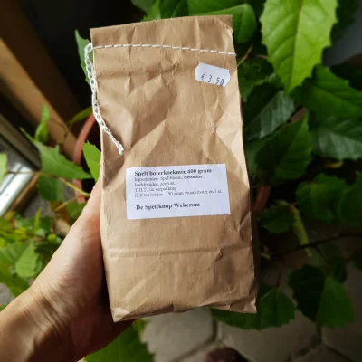 Productfoto Spelt boterkoekmix 400g