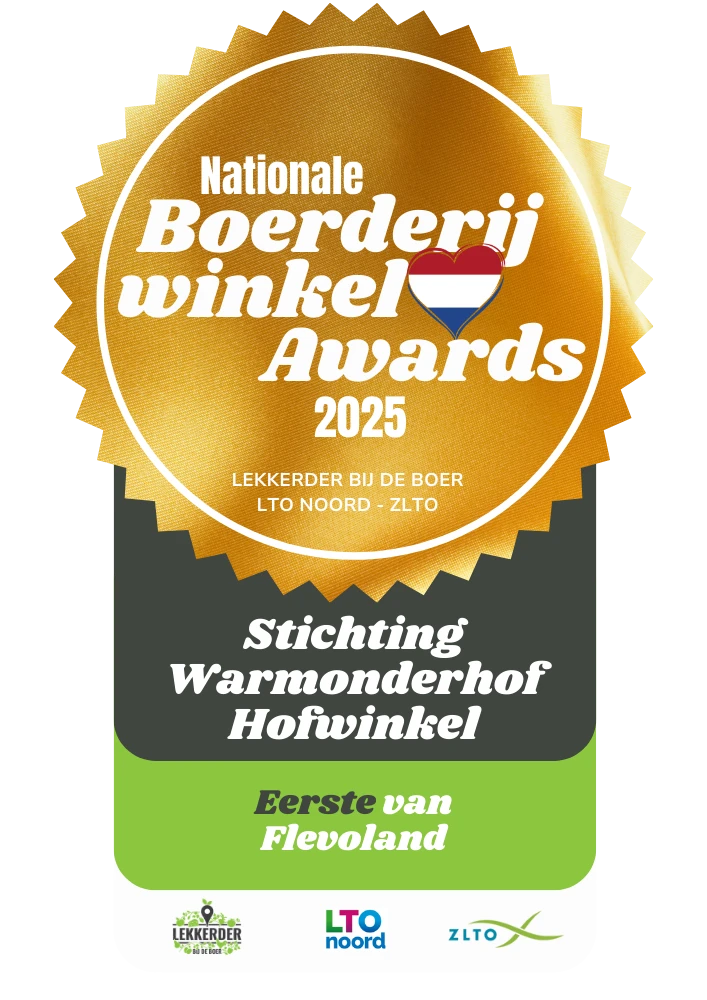 Winnaar Boederijwinkel Awards 2025 | Provincie Flevoland | Klik voor de complete uitslag