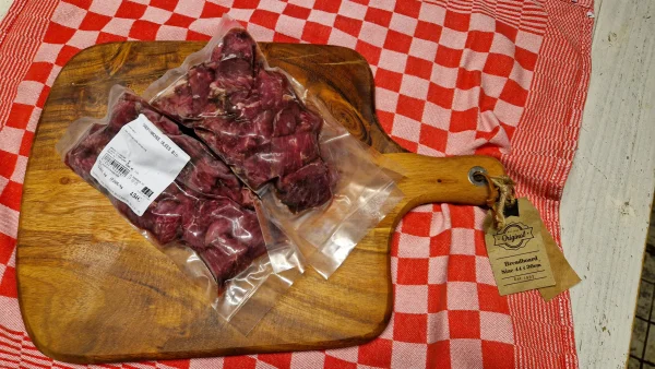 Productfoto Blokjes soepvlees Bio