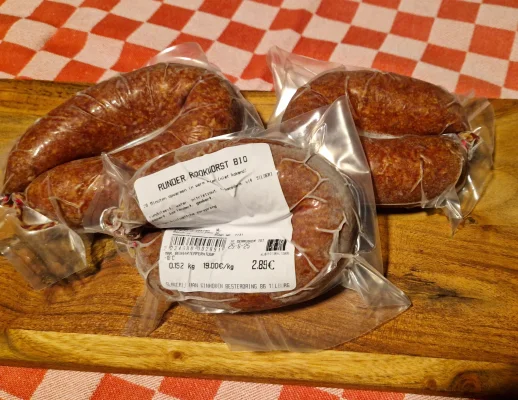 Productfoto Mini Runder Rookworst Bio