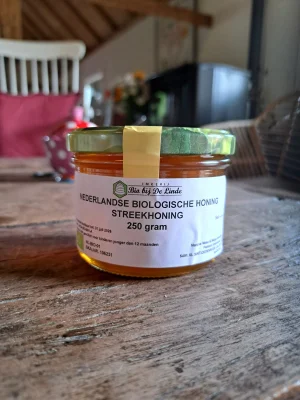 Productfoto Biologische streekhoning 250g