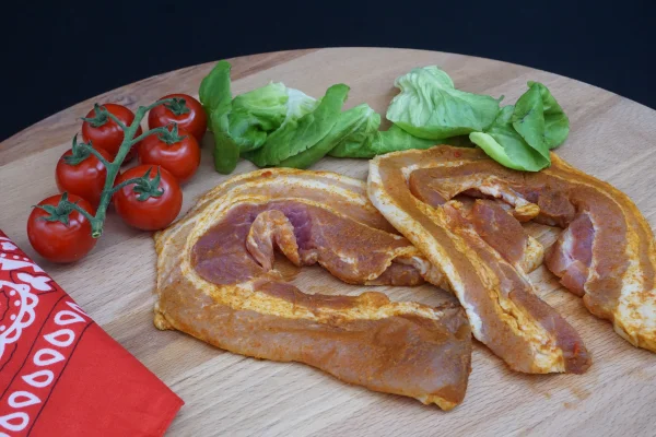 Productfoto Speklapjes, gekruid, verpakt per 2