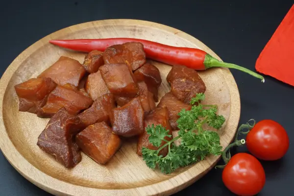 Productfoto Satévlees, gekruid, 300 gram