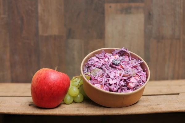 Productfoto Rode kool salade (per 100gr), 700 gram