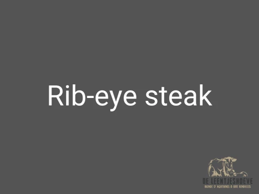 Productfoto Rib-eye steak, 460