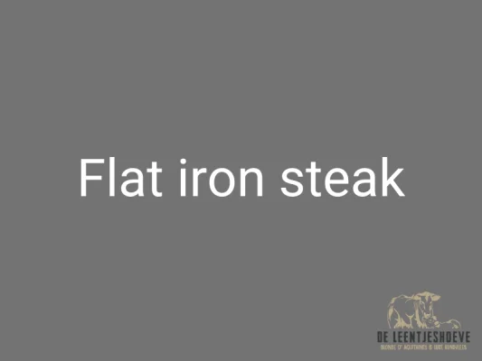 Productfoto Flat iron steak - 472 gram