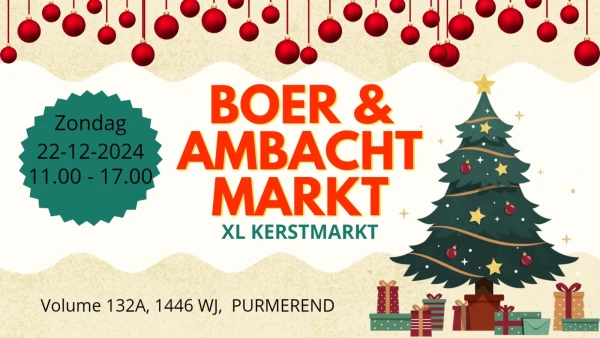 Boer&Ambacht kerst markt 